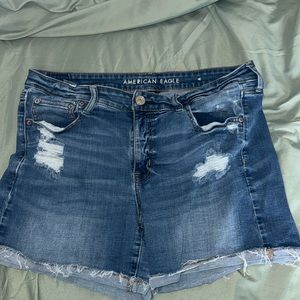 Size 16, American eagle, super stretch, jean shorts